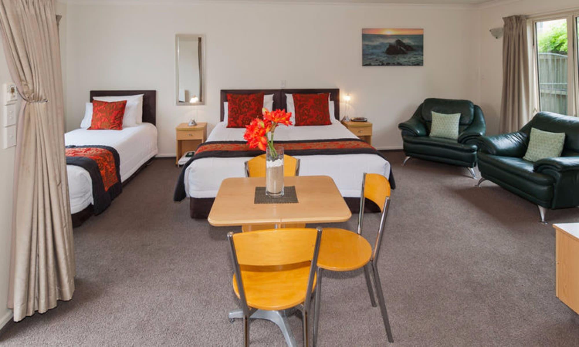 コロンボ イン ザ シティ クライストチャーチ エクステリア 写真 A typical motel room