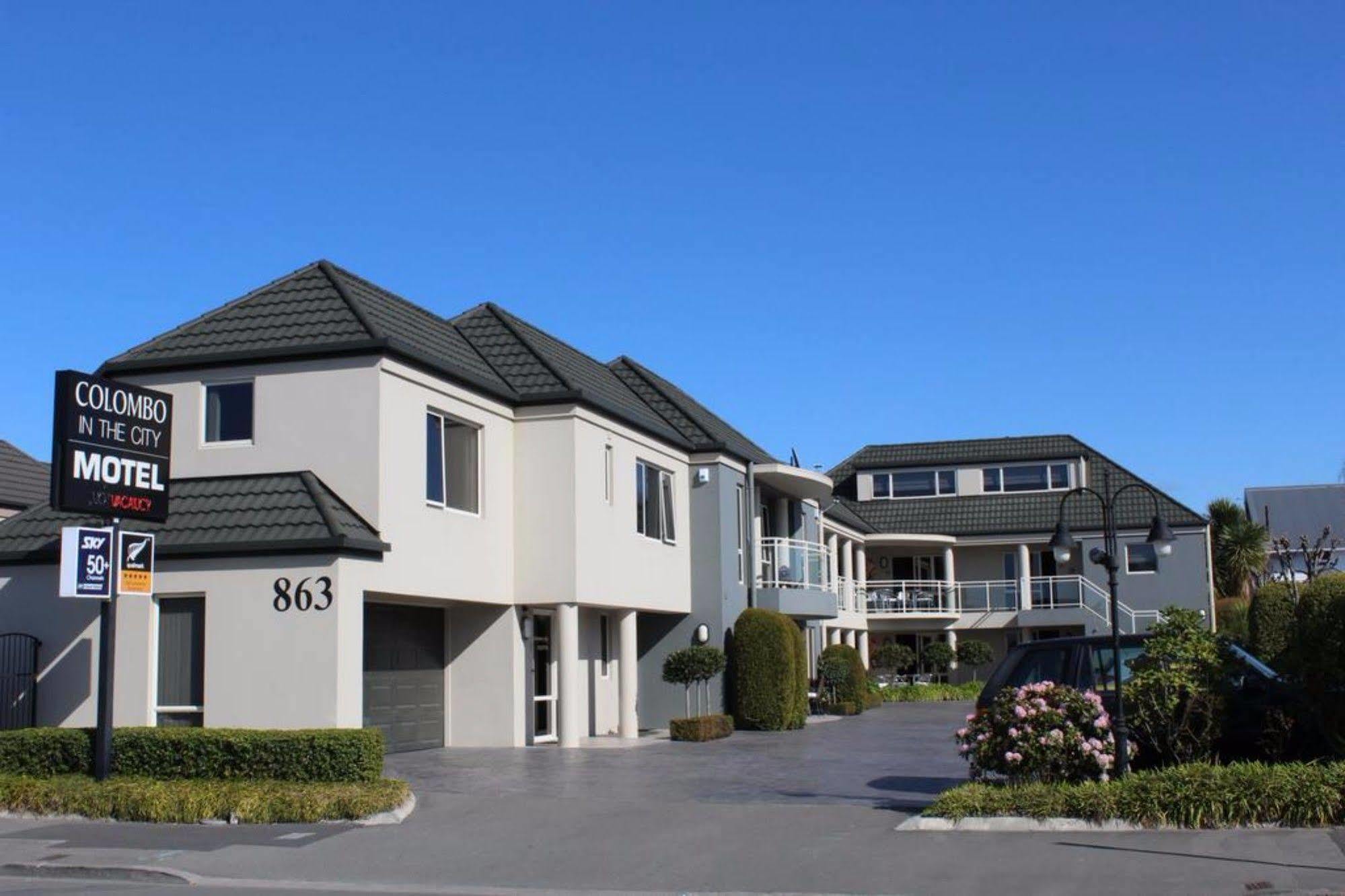 コロンボ イン ザ シティ クライストチャーチ エクステリア 写真 A motel in New Zealand